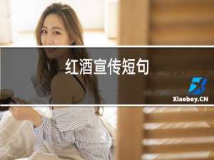 红酒宣传短句