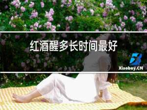 红酒醒多长时间最好