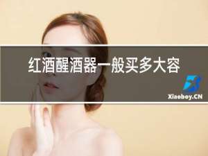 红酒醒酒器一般买多大容量的