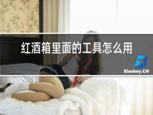 红酒箱里面的工具怎么用