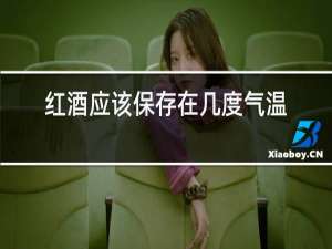 红酒应该保存在几度气温里面