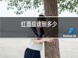 红酒应该倒多少