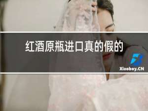 红酒原瓶进口真的假的