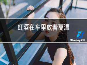 红酒在车里放着高温