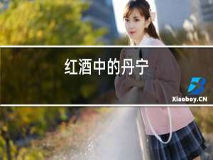 红酒中的单宁