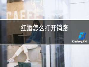 红酒怎么打开销路