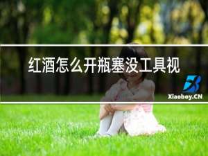 红酒怎么开瓶塞没工具视频