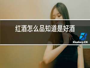 红酒怎么品知道是好酒