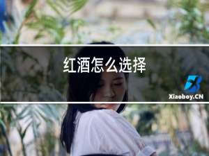 红酒怎么选择