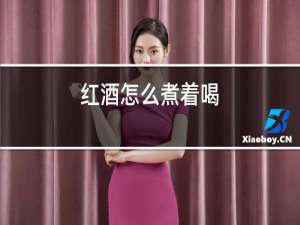 红酒怎么煮着喝