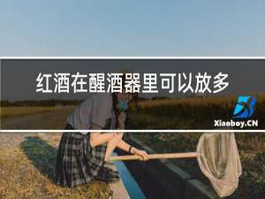 红酒在醒酒器里可以放多久