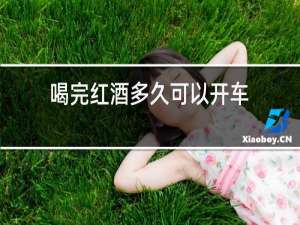 喝完红酒多久可以开车