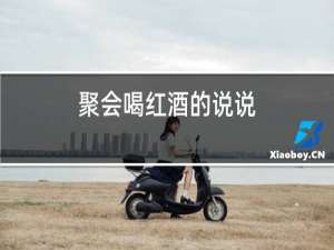 聚会喝红酒的说说
