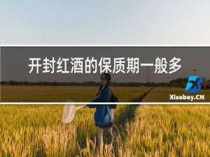 开封红酒的保质期一般多长时间