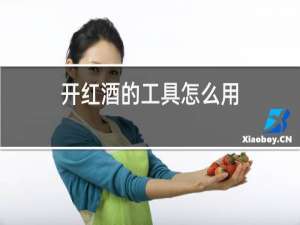 开红酒的工具怎么用