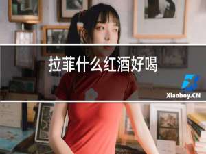 拉菲什么红酒好喝