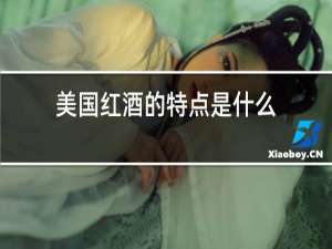 美国红酒的特点是什么