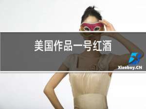 美国作品一号红酒