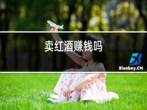 卖红酒赚钱吗