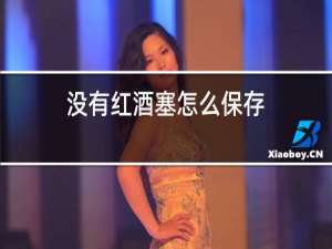 没有红酒塞怎么保存