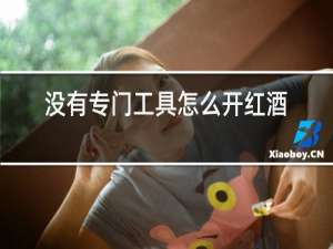 没有专门工具怎么开红酒