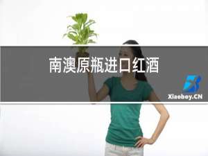 南澳原瓶进口红酒