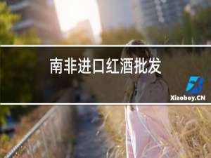 南非进口红酒批发