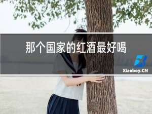 哪个国家的红酒最好喝