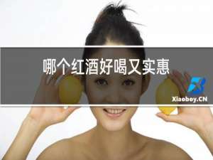 哪个红酒好喝又实惠