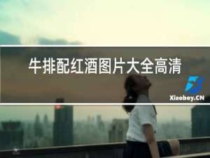 牛排配红酒图片大全高清图片