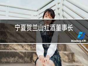 宁夏贺兰山红酒董事长