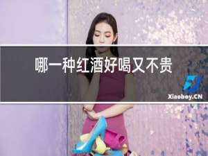 哪一种红酒好喝又不贵