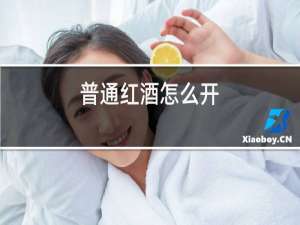 葡萄红酒怎么开