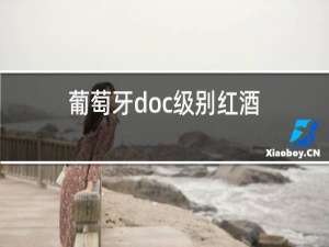 葡萄牙doc级别红酒
