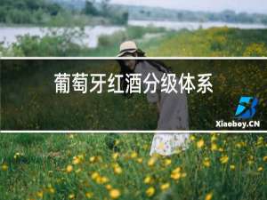 葡萄牙红酒分级体系