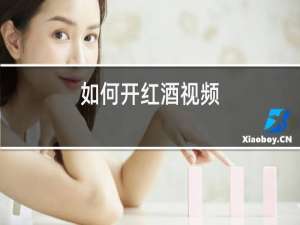 如何开红酒视频
