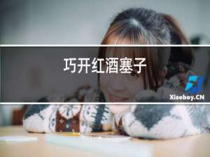 巧开红酒塞子