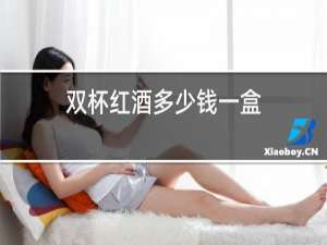 双杯红酒多少钱一盒