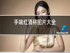 手端红酒杯图片大全