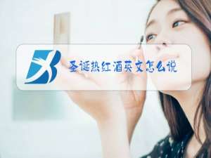 圣诞热红酒英文怎么说