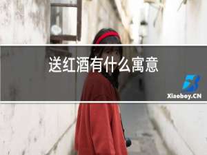 送红酒有什么寓意