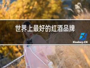 世界上最好的红酒品牌