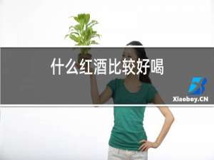 什么红酒比较好喝
