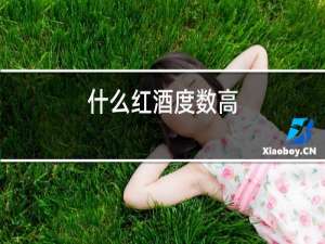 什么红酒度数高