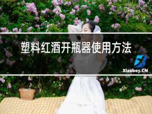 塑料红酒开瓶器使用方法