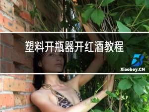 塑料开瓶器开红酒教程