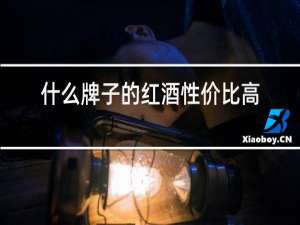什么牌子的红酒性价比高好喝