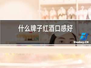 什么牌子红酒口感好