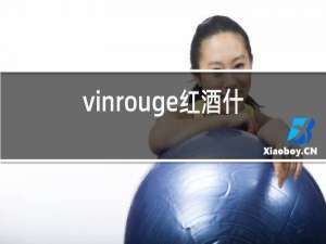 vinrouge红酒什么品牌