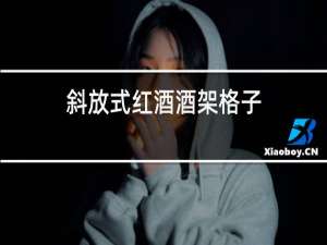斜放式红酒酒架格子